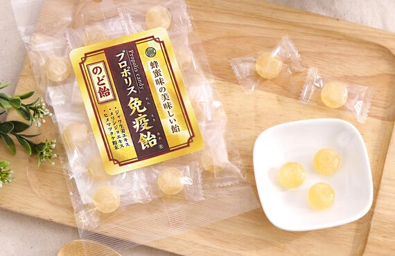 プロポリス免疫飴®で健康的に過ごす！！.｜メリンジョエキス入りのど飴｜木村通商