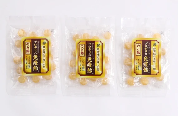プロポリス.｜登山にはジャワ生姜・バングレンを配合したのど飴が最適です。免疫飴®/木村通商